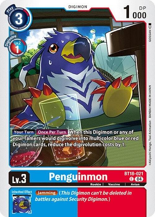 Penguinmon [BT18-021] [Release Special Booster 2.0] | The Time Vault CA