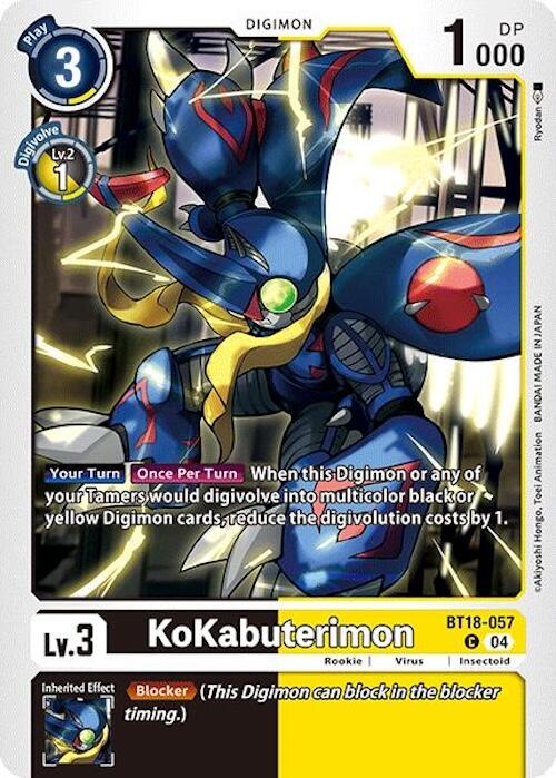 KoKabuterimon [BT18-057] [Release Special Booster 2.0] | The Time Vault CA