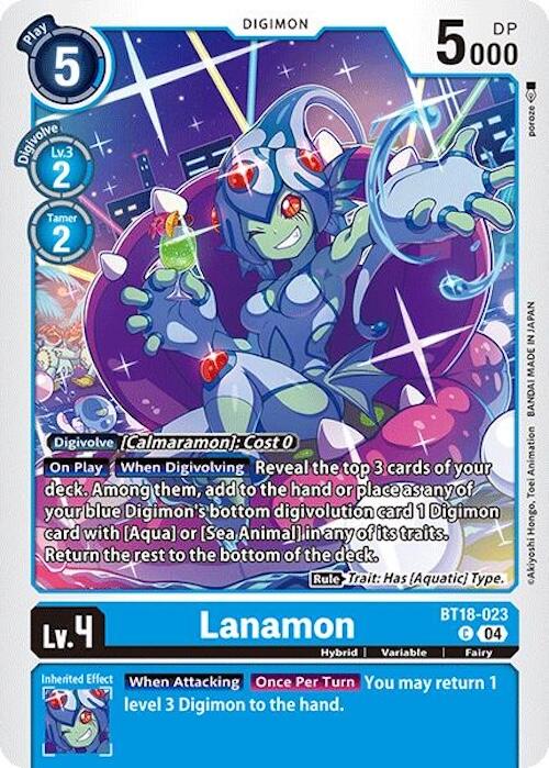 Lanamon [BT18-023] [Release Special Booster Ver.2.0] | The Time Vault CA