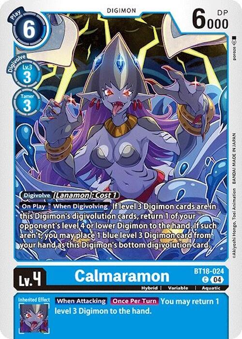 Calmaramon [BT18-024] [Release Special Booster 2.0] | The Time Vault CA