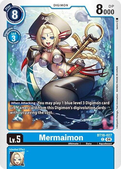 Mermaimon [BT18-027] [Release Special Booster 2.0] | The Time Vault CA