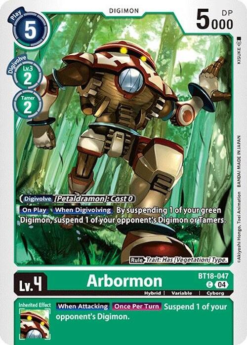 Arbormon [BT18-047] [Release Special Booster 2.0] | The Time Vault CA