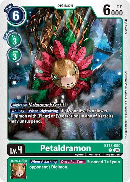 Petaldramon [BT18-050] [Release Special Booster 2.0] | The Time Vault CA