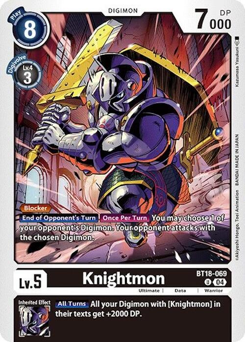 Knightmon [BT18-069] [Release Special Booster 2.0] | The Time Vault CA