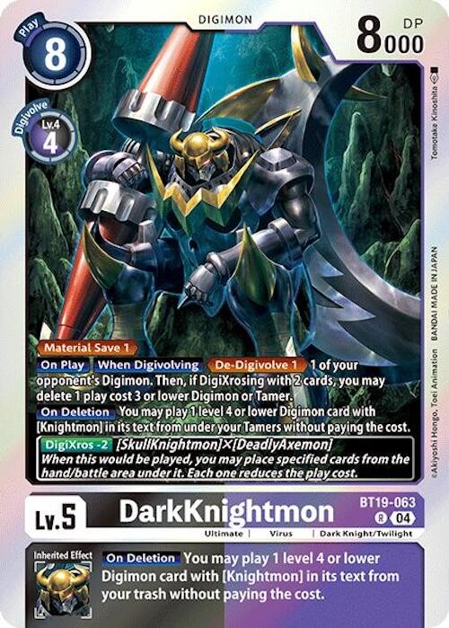 DarkKnightmon [BT19-063] [Release Special Booster 2.0] | The Time Vault CA