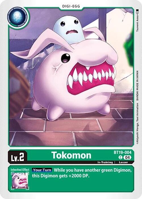 Tokomon [BT19-004] [Release Special Booster 2.0] | The Time Vault CA