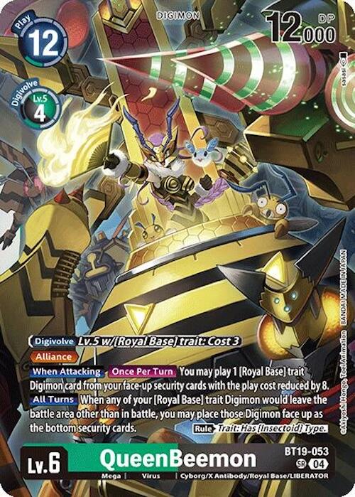 QueenBeemon [BT19-053] [Release Special Booster 2.0] | The Time Vault CA