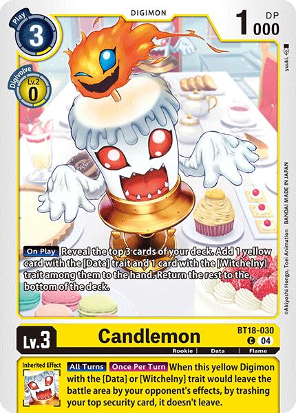 Candlemon [BT18-030] [Release Special Booster 2.0] | The Time Vault CA