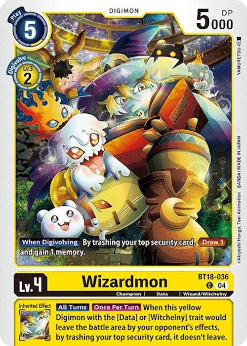 Wizardmon [BT18-036] [Release Special Booster 2.0] | The Time Vault CA