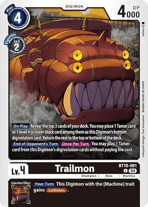 Trailmon [BT18-061] [Release Special Booster 2.0] | The Time Vault CA