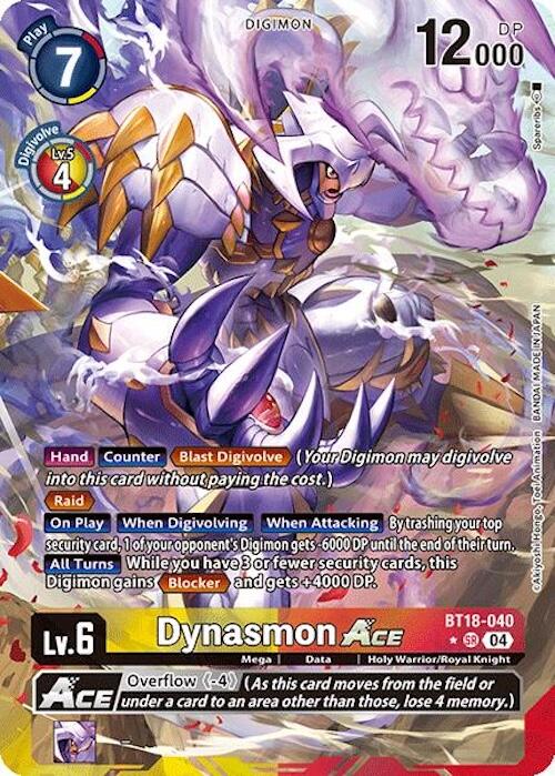 Dynasmon ACE [BT18-040] (Alternate Art) [Release Special Booster 2.0] | The Time Vault CA