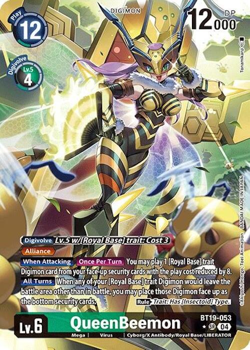 QueenBeemon [BT19-053] (Alternate Art) [Release Special Booster 2.0] | The Time Vault CA