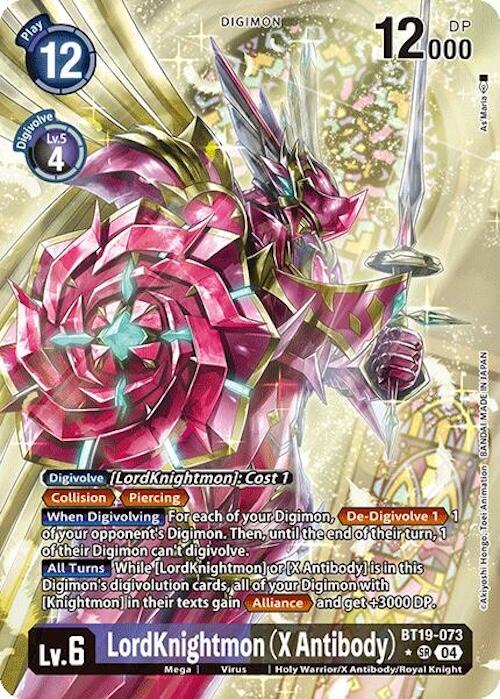 LordKnightmon [BT19-073] (X Antibody) (Alternate Art) [Release Special Booster 2.0] | The Time Vault CA