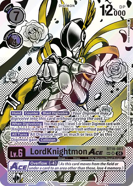 LordKnightmon ACE [BT18-083] (Textured) [Release Special Booster 2.0] | The Time Vault CA