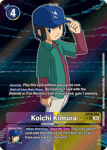 Koichi Kimura [BT18-094] (Release Special Booster 2.0: Box Promotion Pack) [Release Special Booster 2.0] | The Time Vault CA