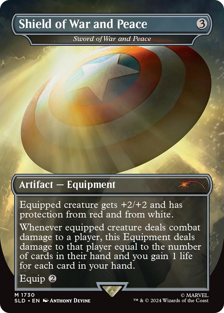 Shield of War and Peace - Sword of War and Peace [Secret Lair Drop Series] | The Time Vault CA