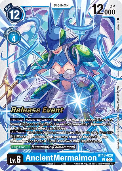 AncientMermaimon [BT18-029] [Release Special Booster 2.0 Pre-Release Cards] | The Time Vault CA