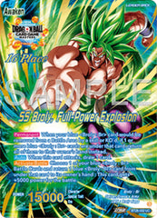 Broly // SS Broly, Full-Power Explosion (Top 16) (BT26-032) [Ultimate Advent Prerelease Promos] | The Time Vault CA