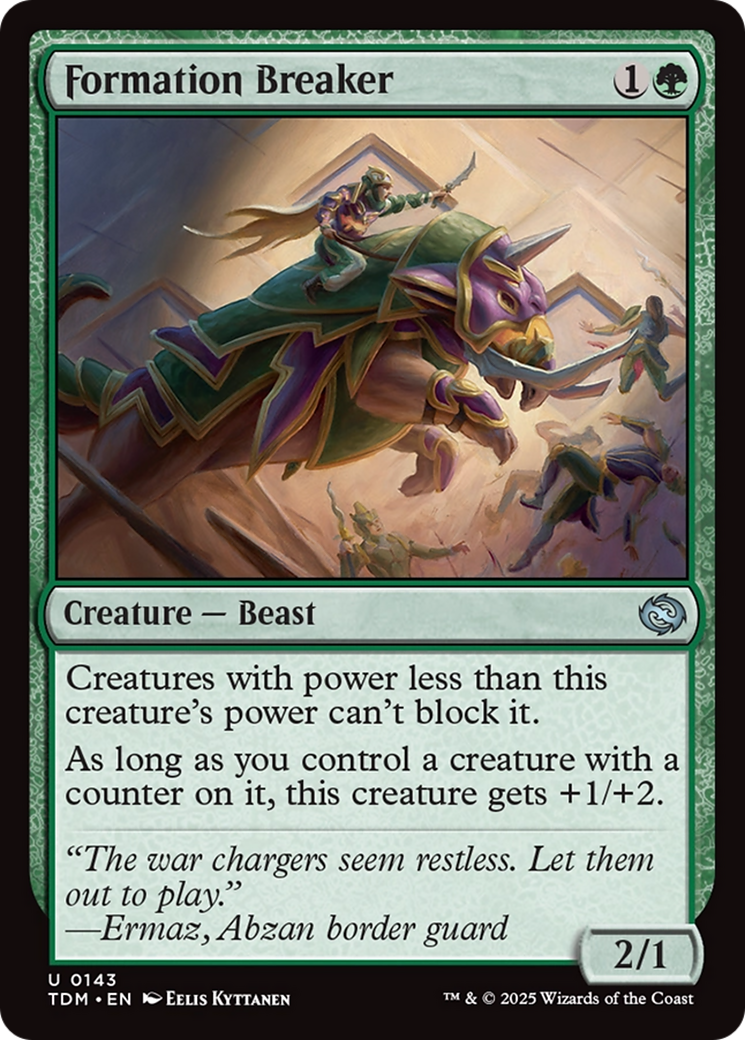 Formation Breaker [Tarkir: Dragonstorm] | The Time Vault CA