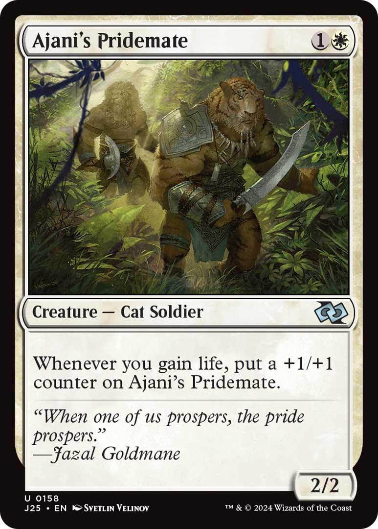 Ajani's Pridemate [Foundations Jumpstart] | The Time Vault CA