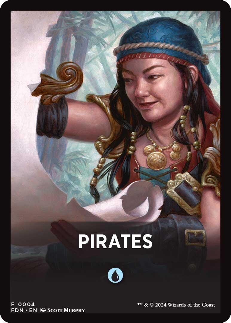 Pirates Theme Card [Foundations Tokens] | The Time Vault CA