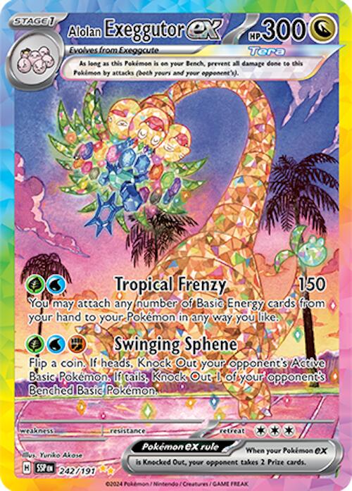 Alolan Exeggutor ex (242/191) [Scarlet & Violet: Surging Sparks] | The Time Vault CA