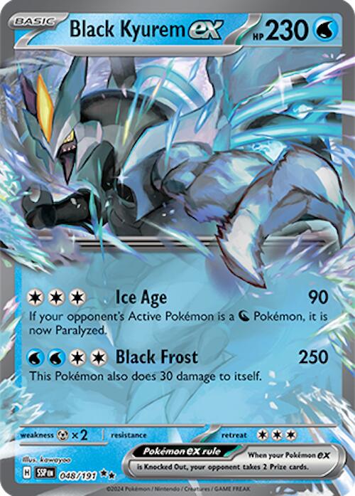 Black Kyurem ex (048/191) [Scarlet & Violet: Surging Sparks] | The Time Vault CA