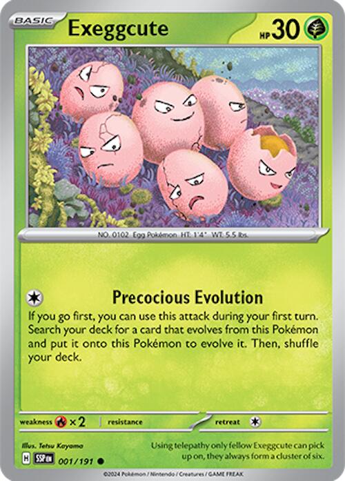 Exeggcute (001/191) [Scarlet & Violet: Surging Sparks] | The Time Vault CA