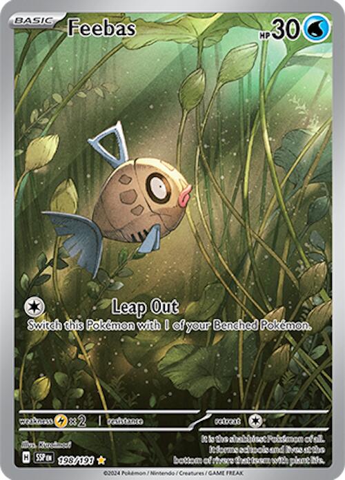 Feebas (198/191) [Scarlet & Violet: Surging Sparks] | The Time Vault CA