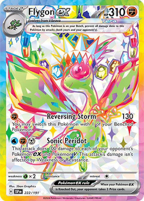 Flygon ex (222/191) [Scarlet & Violet: Surging Sparks] | The Time Vault CA