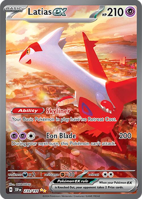 Latias ex (239/191) [Scarlet & Violet: Surging Sparks] | The Time Vault CA