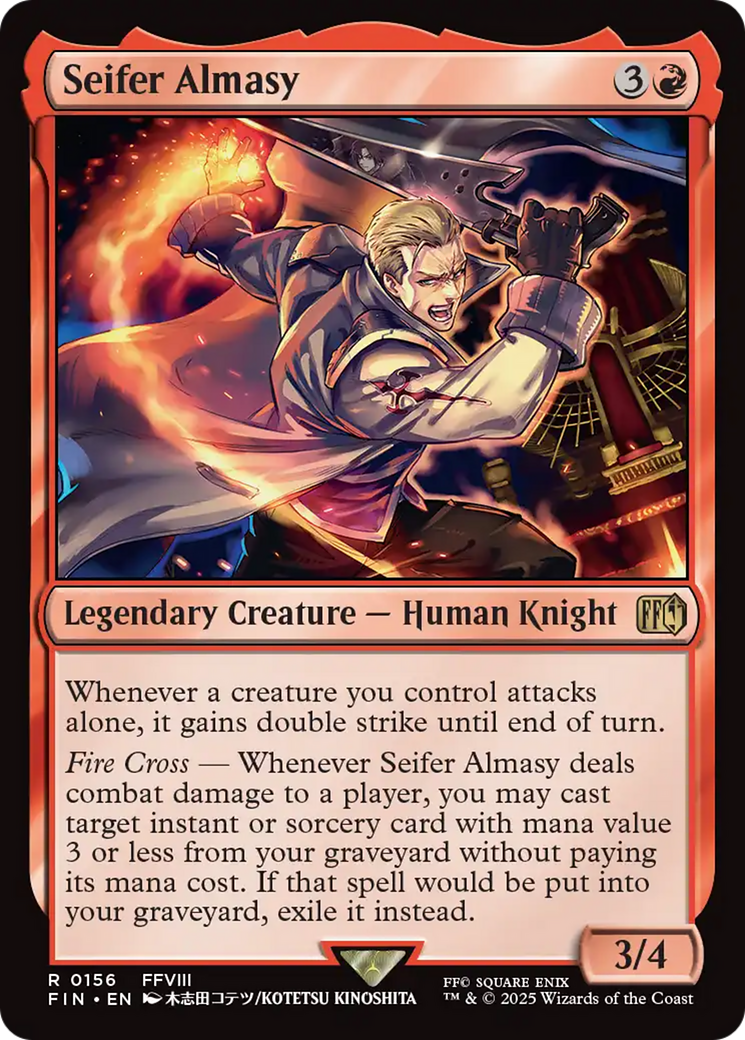 Seifer Almasy [FINAL FANTASY] | The Time Vault CA