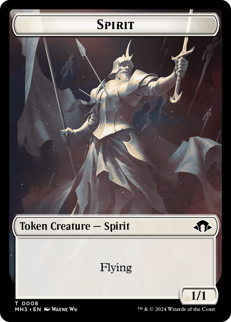 Phyrexian Germ // Spirit (0008) Double-Sided Token [Modern Horizons 3 Tokens] | The Time Vault CA