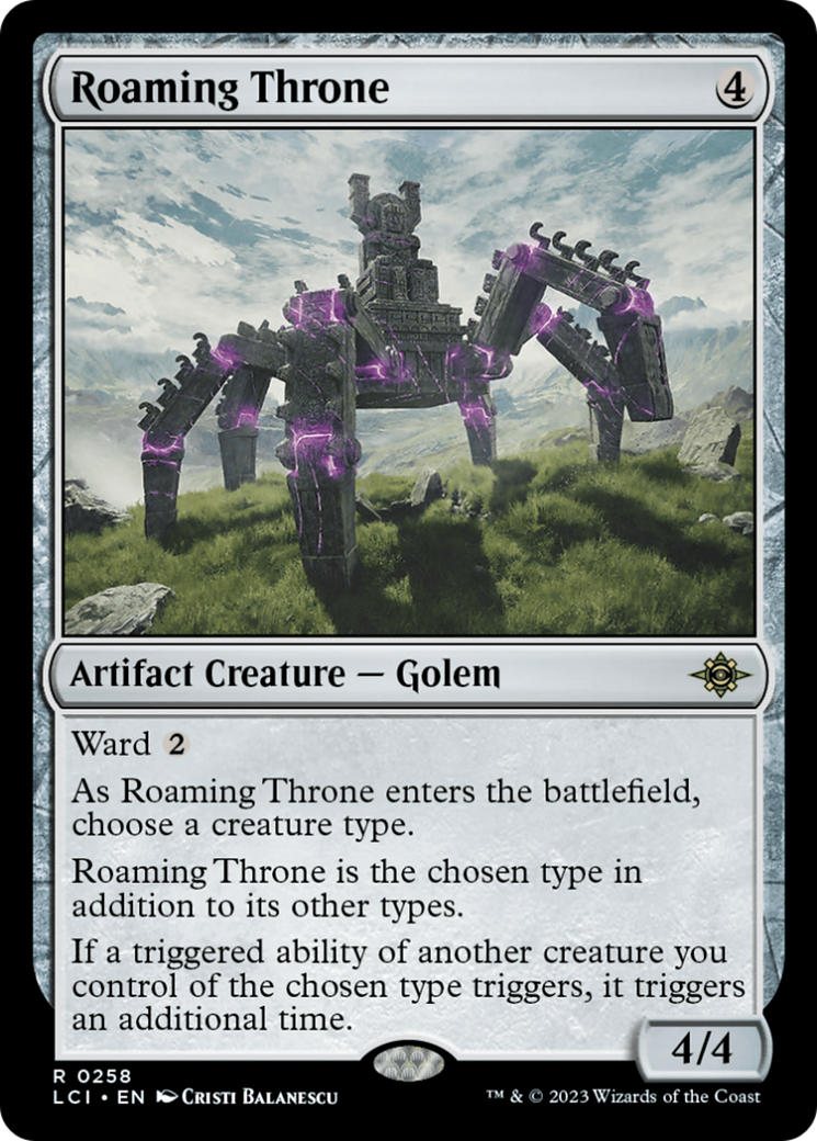 Roaming Throne [The Lost Caverns of Ixalan] | The Time Vault CA