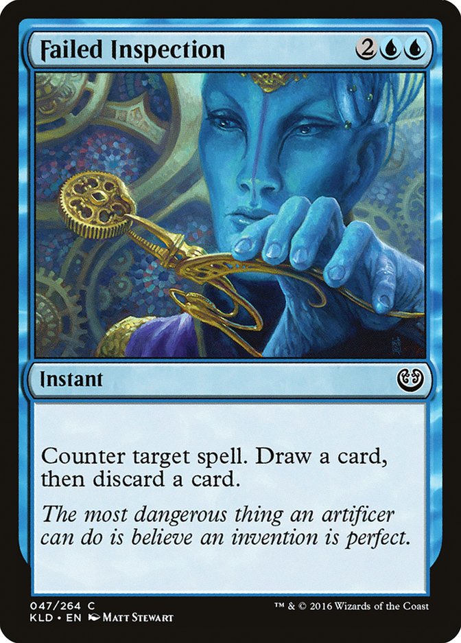 Failed Inspection [Kaladesh] | The Time Vault CA