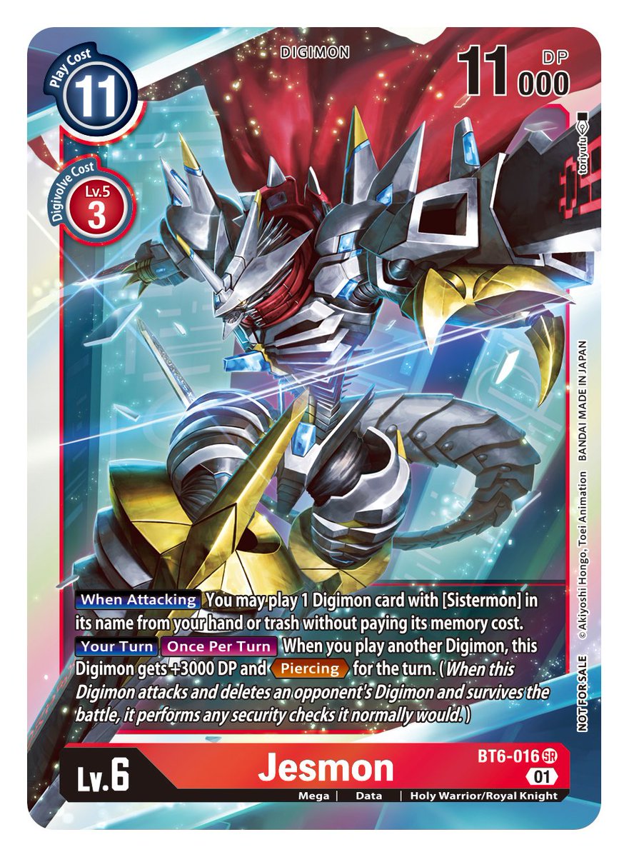 Jesmon [BT6-016] (Event Pack 2) [Double Diamond Promos] | The Time Vault CA