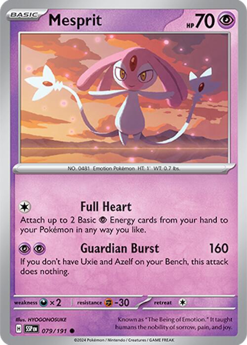 Mesprit (079/191) [Scarlet & Violet: Surging Sparks] | The Time Vault CA