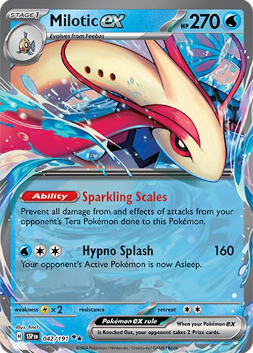 Milotic ex (042/191) [Scarlet & Violet: Surging Sparks] | The Time Vault CA