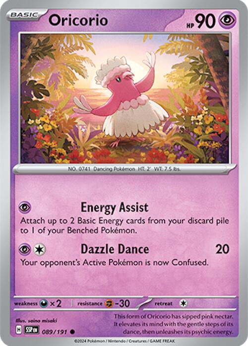 Oricorio (089/191) [Scarlet & Violet: Surging Sparks] | The Time Vault CA