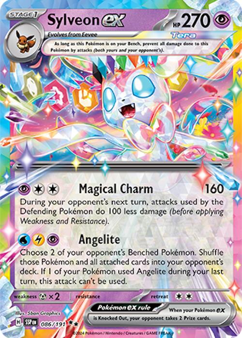 Sylveon ex (086/191) [Scarlet & Violet: Surging Sparks] | The Time Vault CA