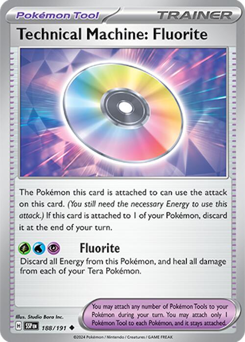 Technical Machine: Fluorite (188/191) [Scarlet & Violet: Surging Sparks] | The Time Vault CA