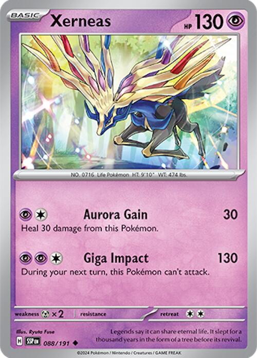 Xerneas (088/191) [Scarlet & Violet: Surging Sparks] | The Time Vault CA