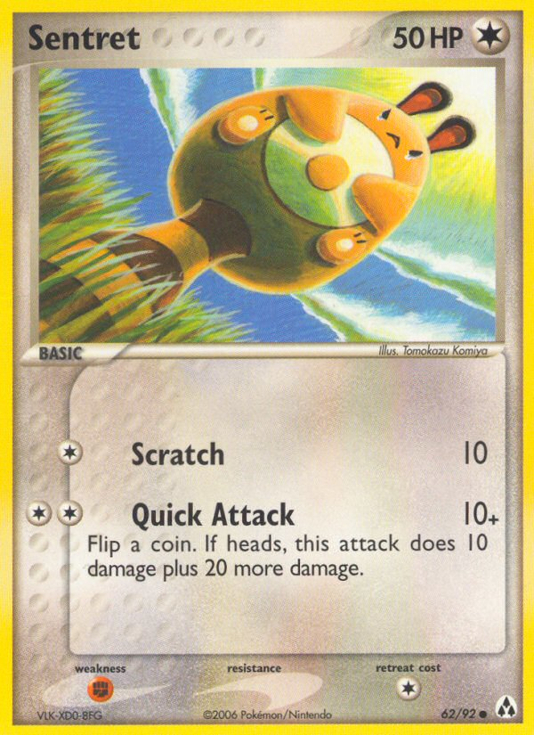 Sentret (62/92) [EX: Legend Maker] | The Time Vault CA