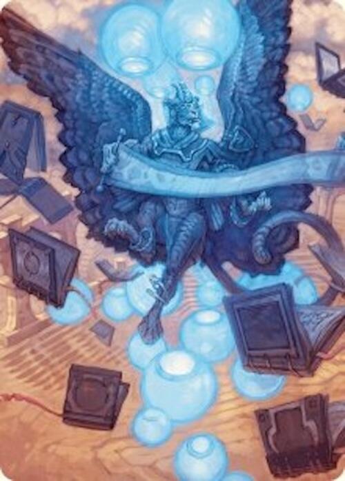 Sphinx of Forgotten Lore Art Card (33/54) [Foundations Art Series] | The Time Vault CA