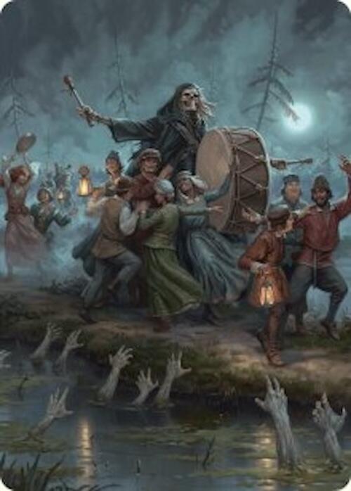 Blasphemous Edict Art Card (35/54) [Foundations Art Series] | The Time Vault CA