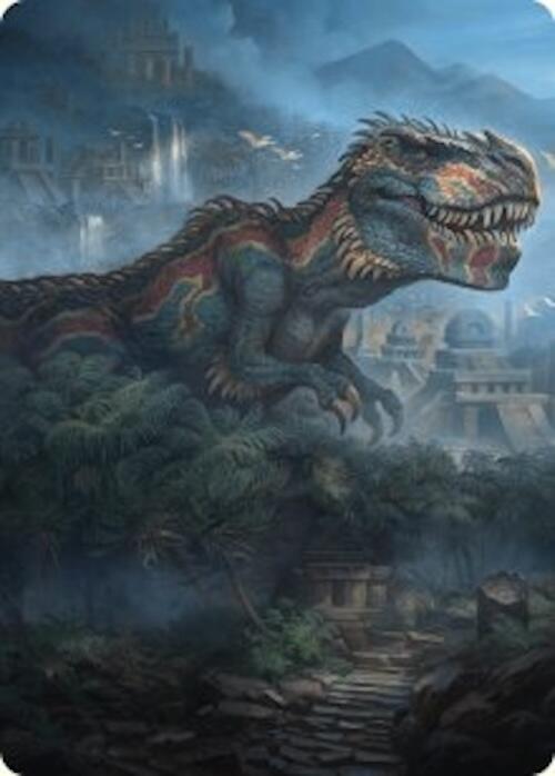 Ghalta, Primal Hunger Art Card (41/54) [Foundations Art Series] | The Time Vault CA
