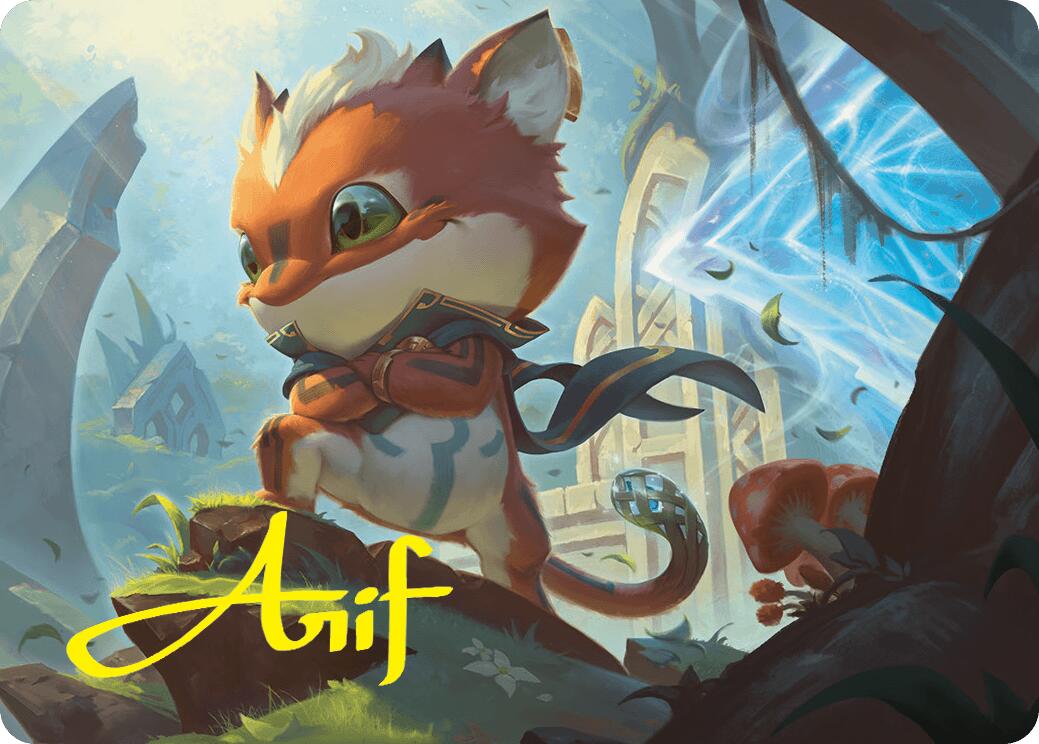 Loot, Exuberant Explorer Art Card (12/54) (Gold-Stamped Signature) [Foundations Art Series] | The Time Vault CA