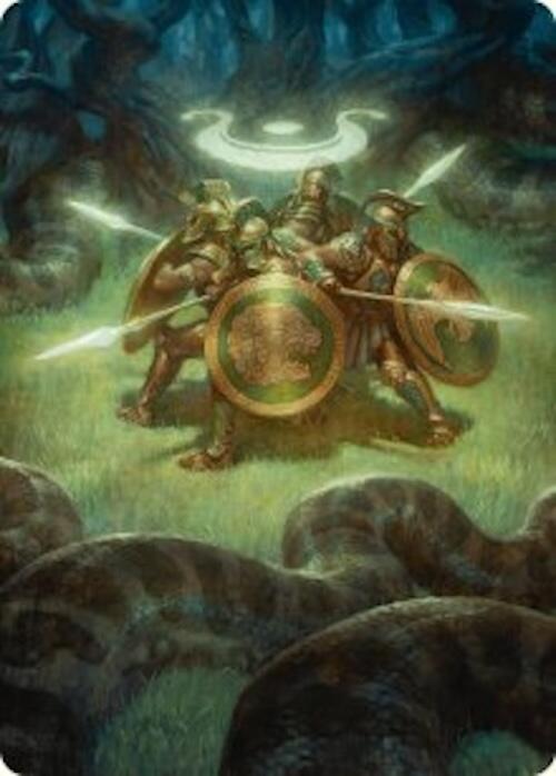 Anthem of Champions Art Card (47/54) [Foundations Art Series] | The Time Vault CA