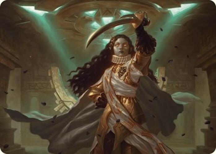 Elenda, Saint of Dusk Art Card (15/54) [Foundations Art Series] | The Time Vault CA
