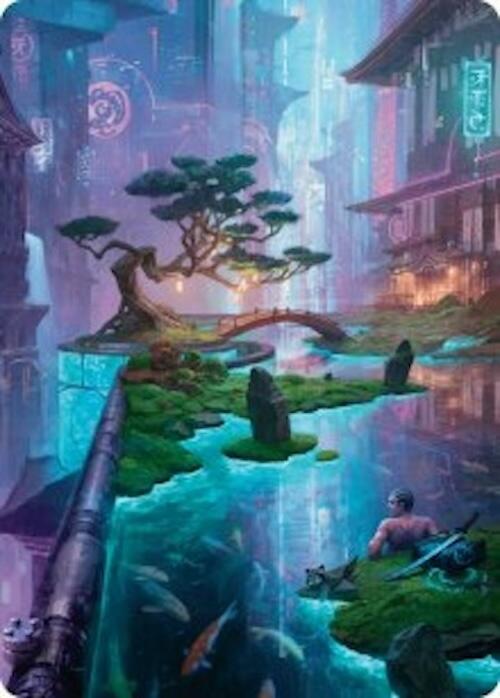 Island Art Card (22/54) [Foundations Art Series] | The Time Vault CA